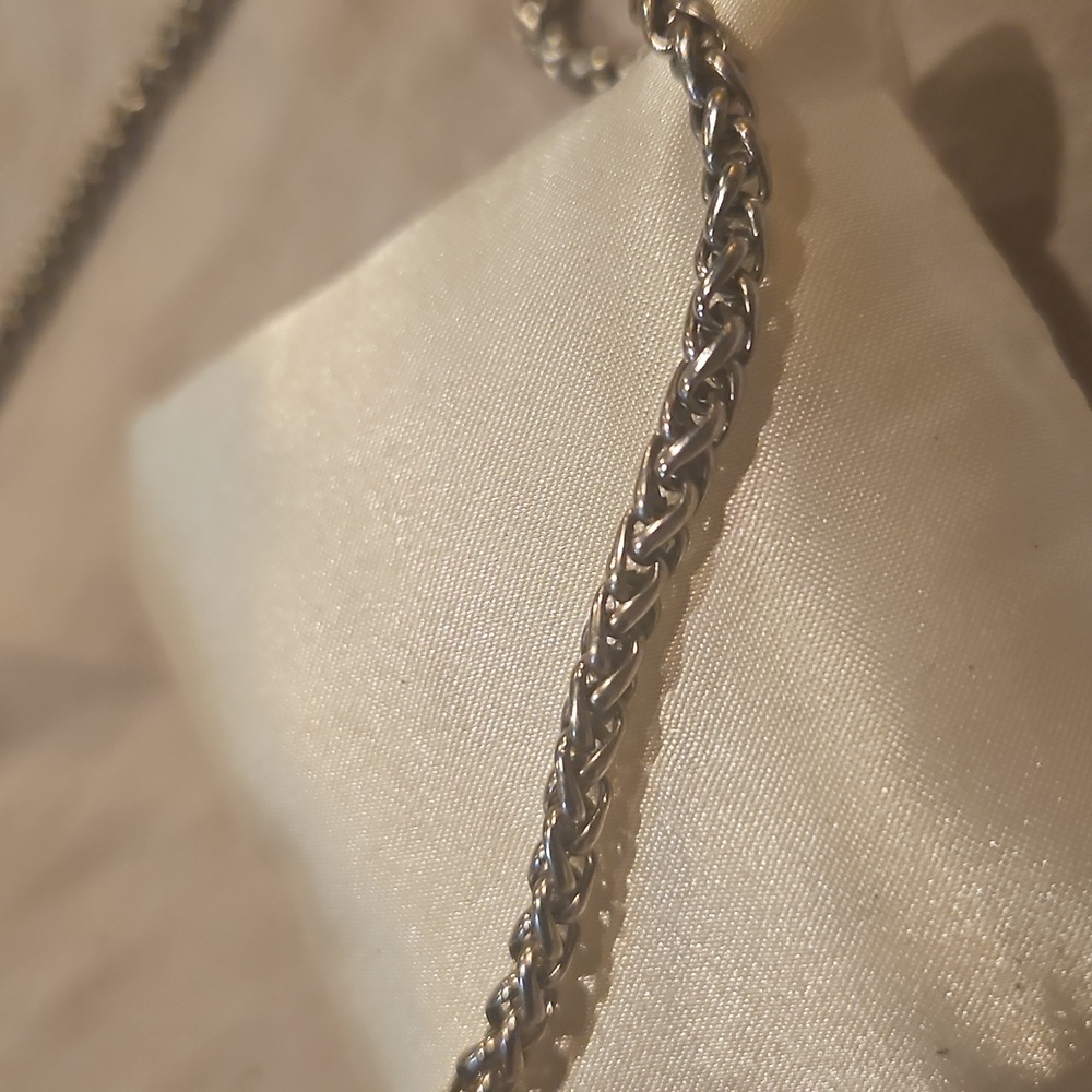 Mens Silverlink Necklace